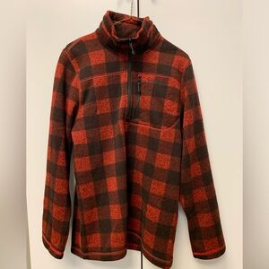 WindRiver large quarter zip sweater